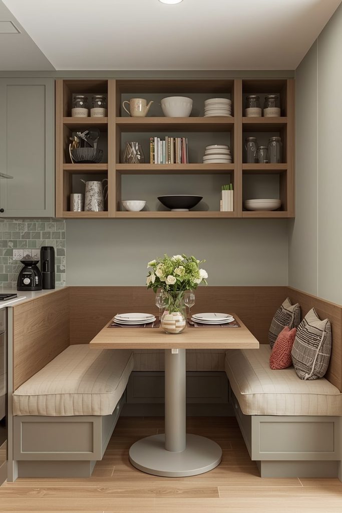 Integrated Storage for Kitchen and Dining