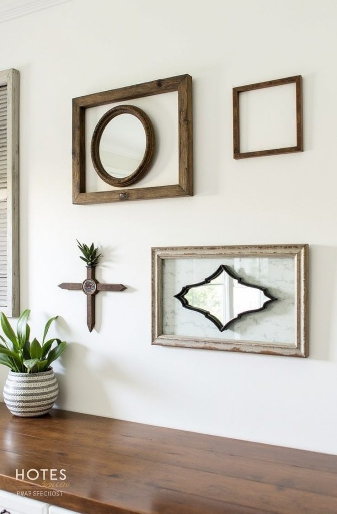 Introduce Vintage or Reclaimed Wall Pieces