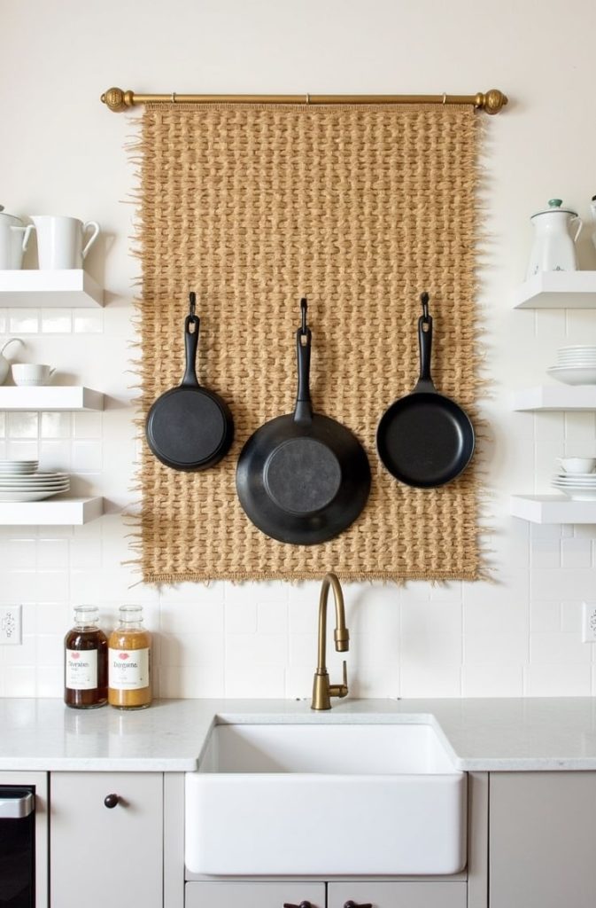 Jute Rug Accent Wall Hack