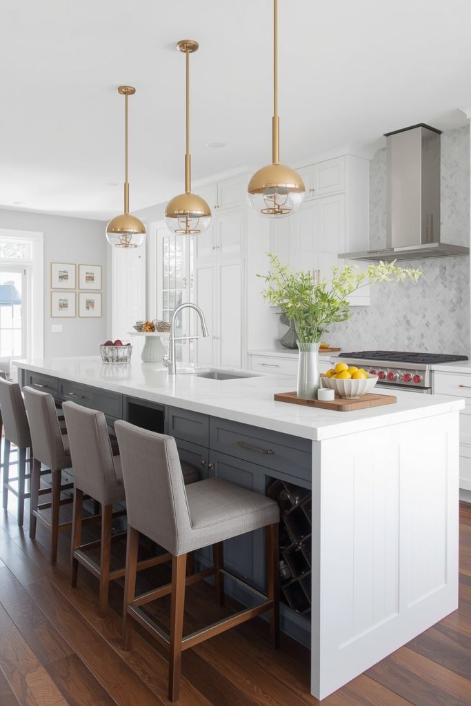 Kitchen Island Bar Ideas for Multi-Functional Spaces