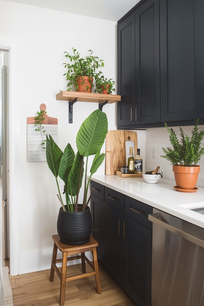 Layered Countertop Decor