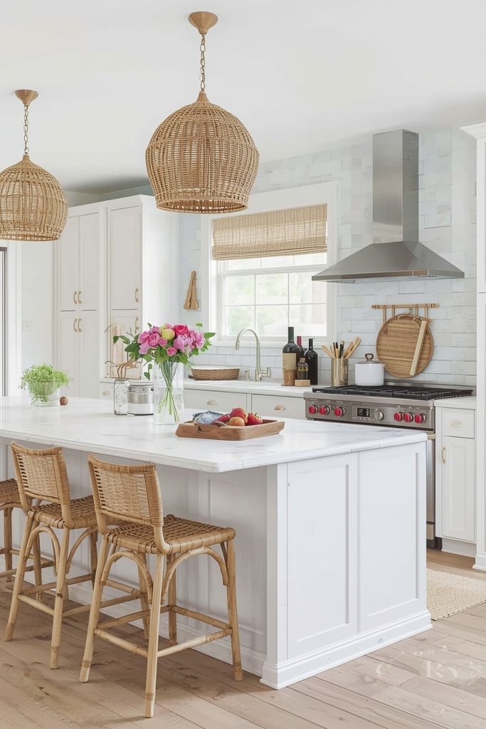  Macramé Hanging Lights for a Handmade Boho Kitchen Look