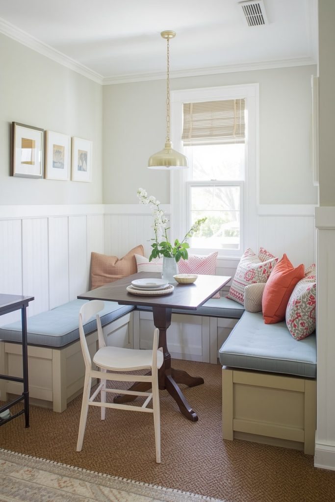 Make a Breakfast Nook With Built-In Storage Benches