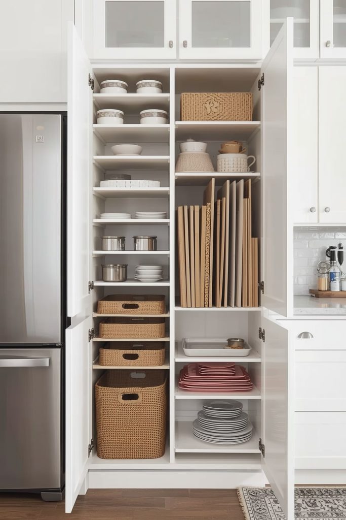 Maximize Vertical Space With Tall Cabinets