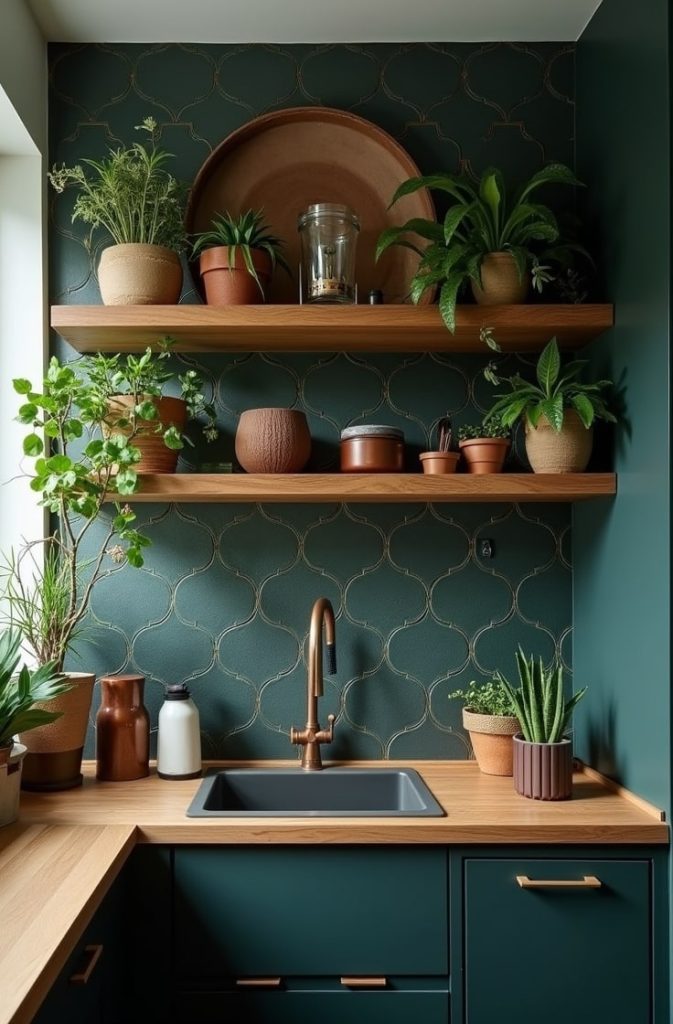 Moody Backsplashes to Make a Statement