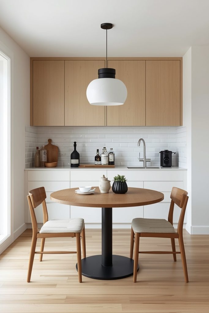 Open-Plan Small Kitchen Dining
