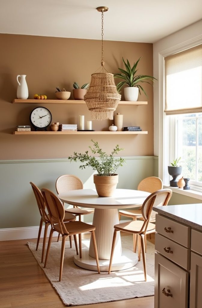 Paint a Soft, Earthy Accent Wall