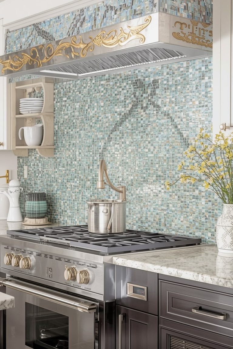 Small Kitchen Tile Designs to Maximize Space-min
