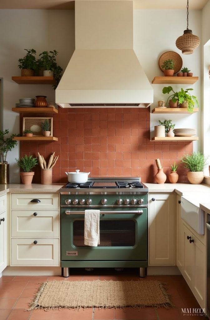 Terracotta Warmth for an Earthy Backdrop