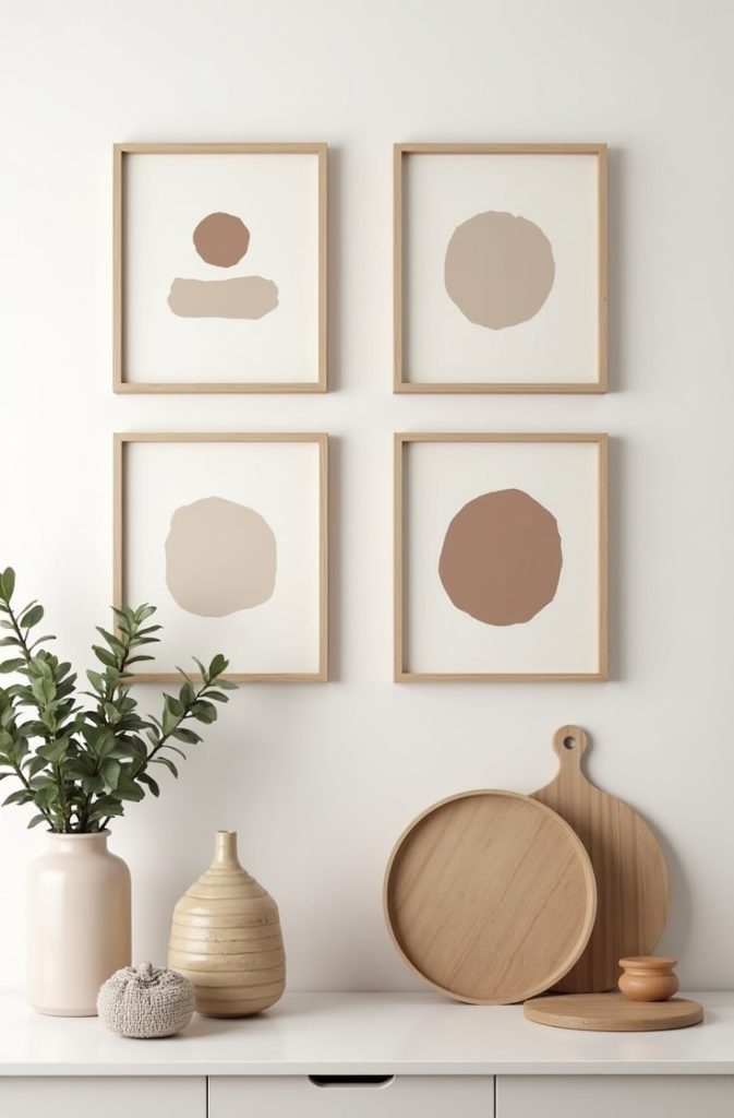Use Neutral and Earthy Tones for a Calming Vibe