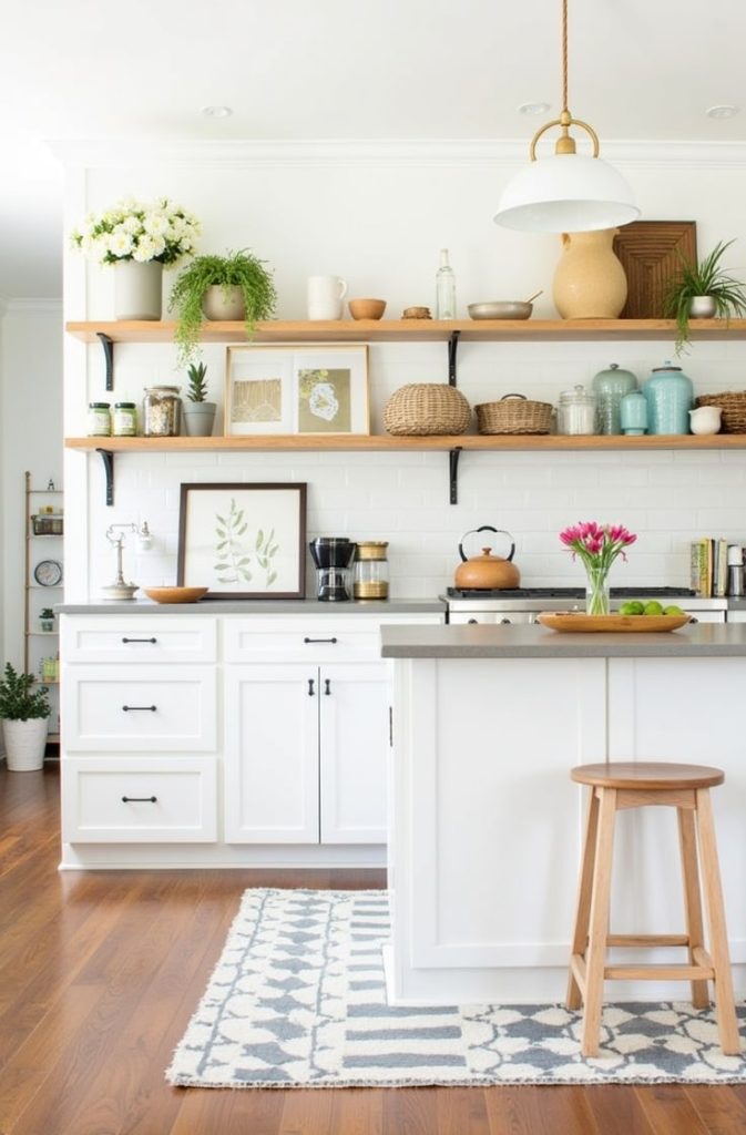 Use Open Shelving to Blend Function and Style