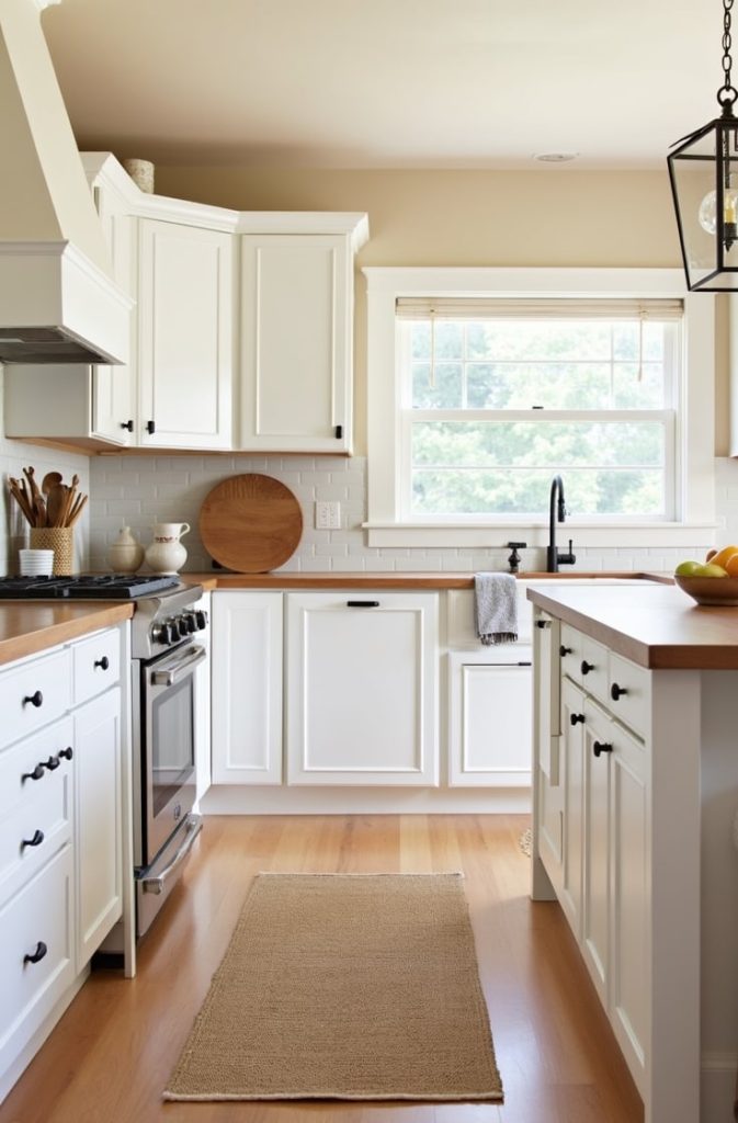 Warm Beige for a Cozy Kitchen Atmosphere