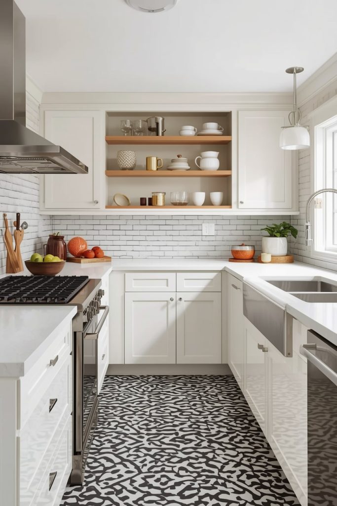 1950s Kitchen Decor With Soft Pastel Charm