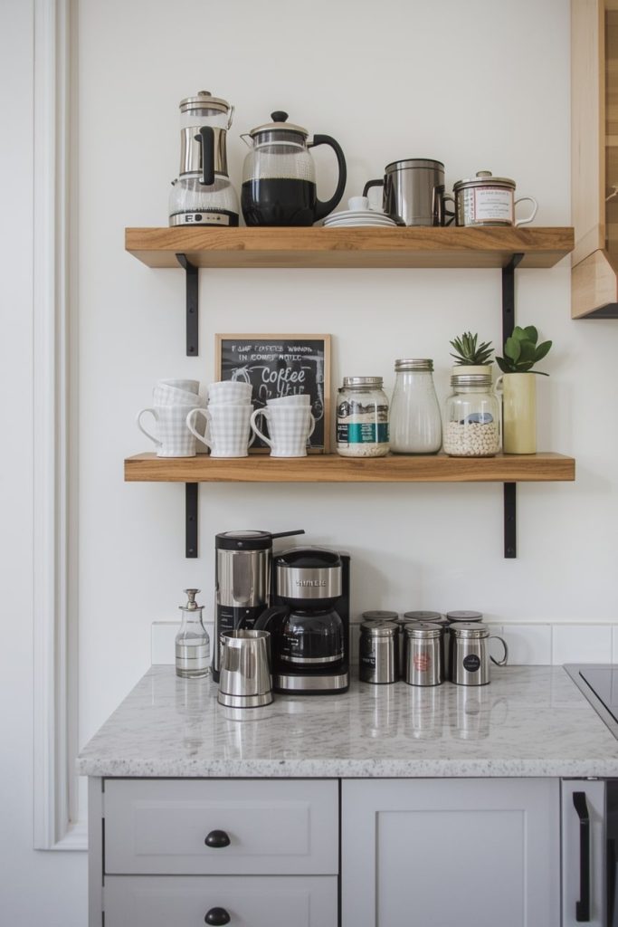 Add a Rail-and-Shelf Combo for Extra Functionality