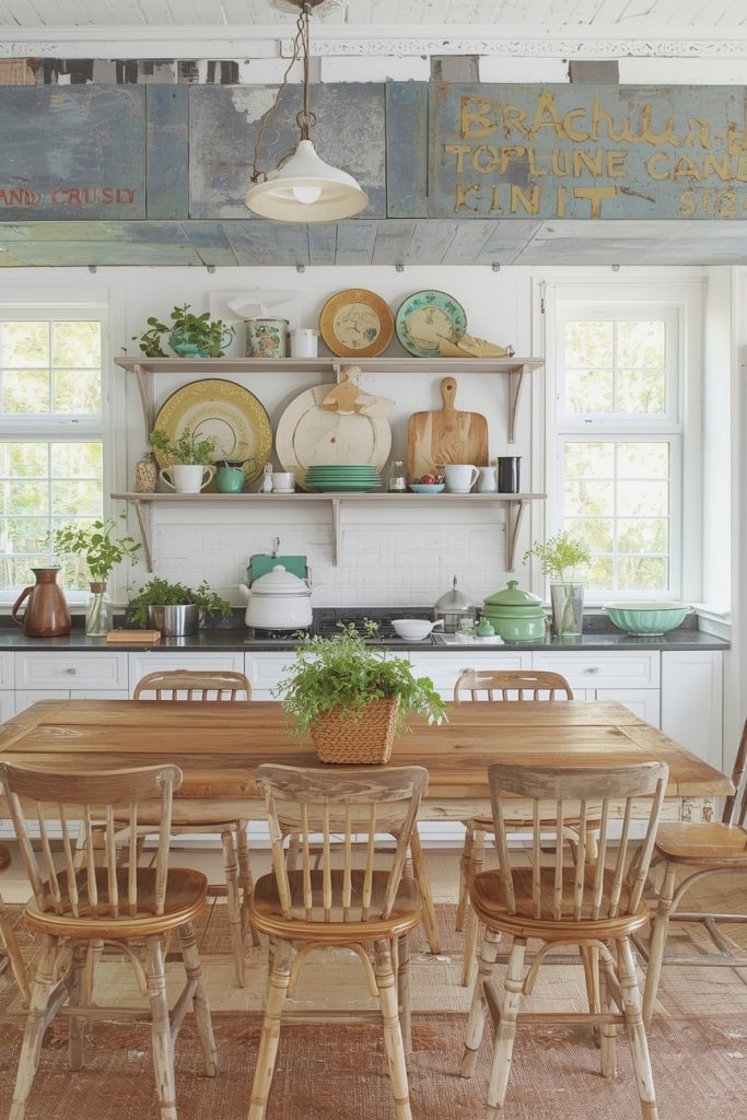Antique Kitchen Décor for Personalized Charm