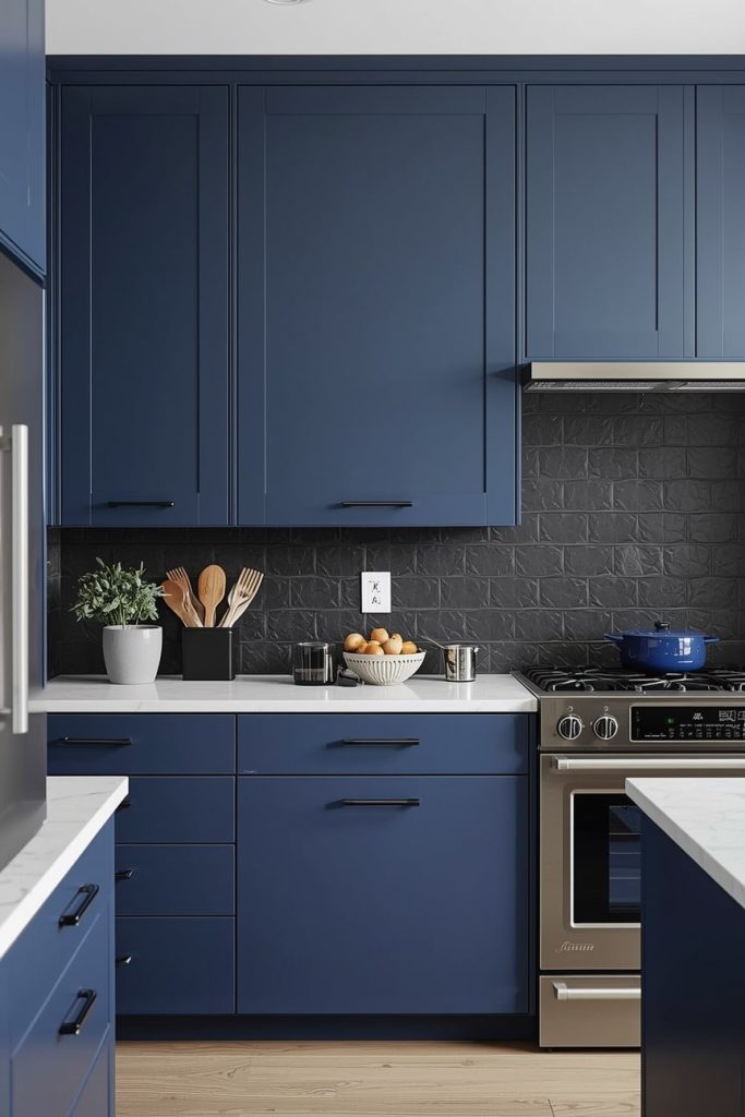 Blue and White Kitchen Ideas for a Classic Look