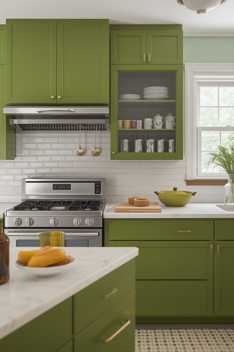 Brass Kitchen Hardware for Subtle Retro Charm-min