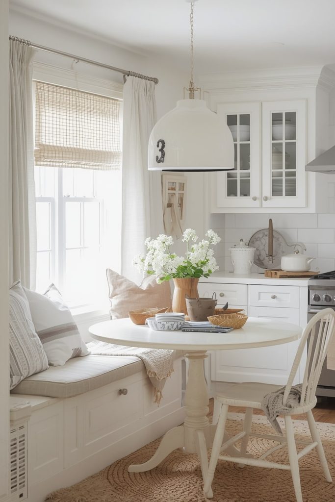 Classic Country Kitchen Design with Shaker Cabinets
