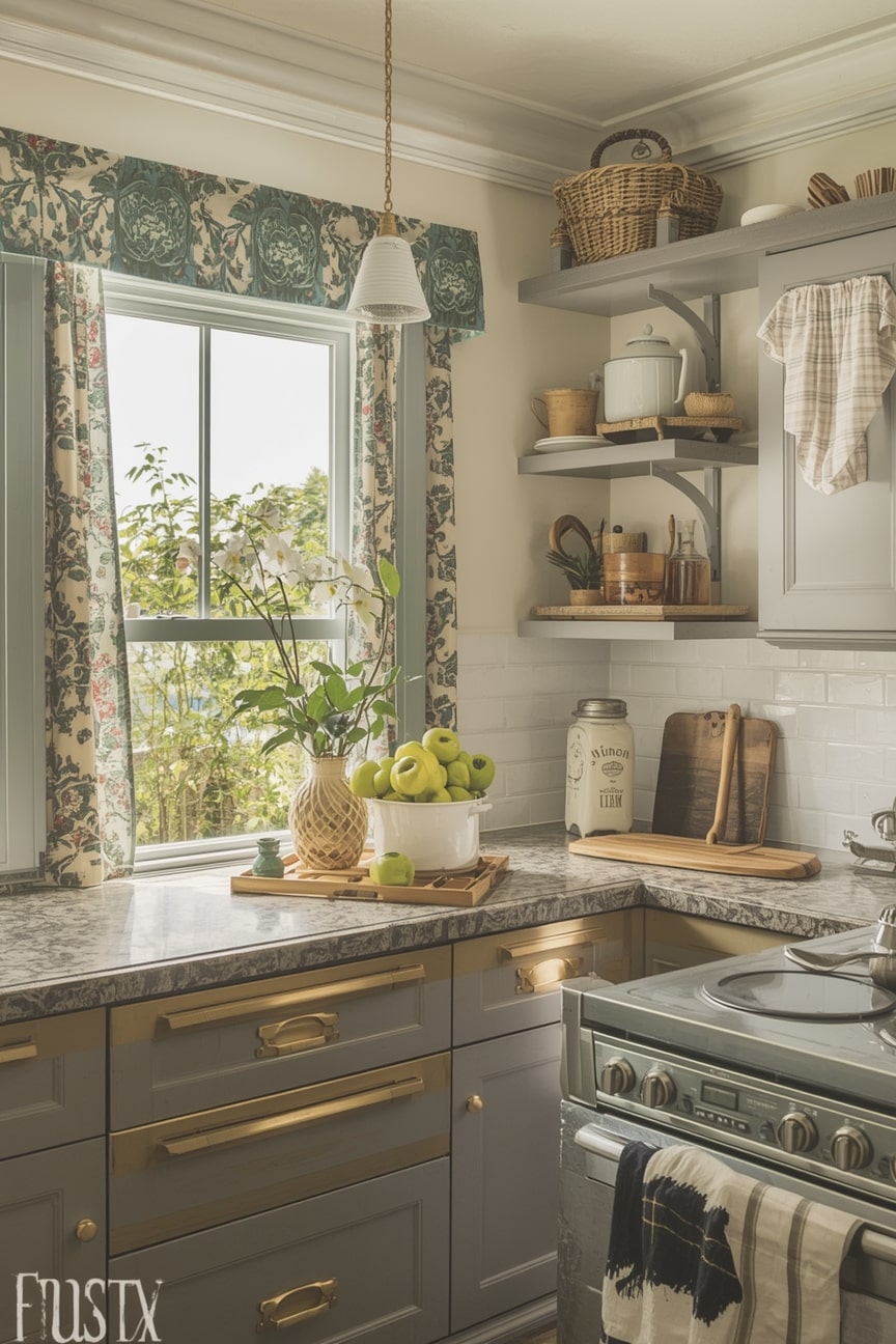 Classic Farmhouse Kitchen Charm-min