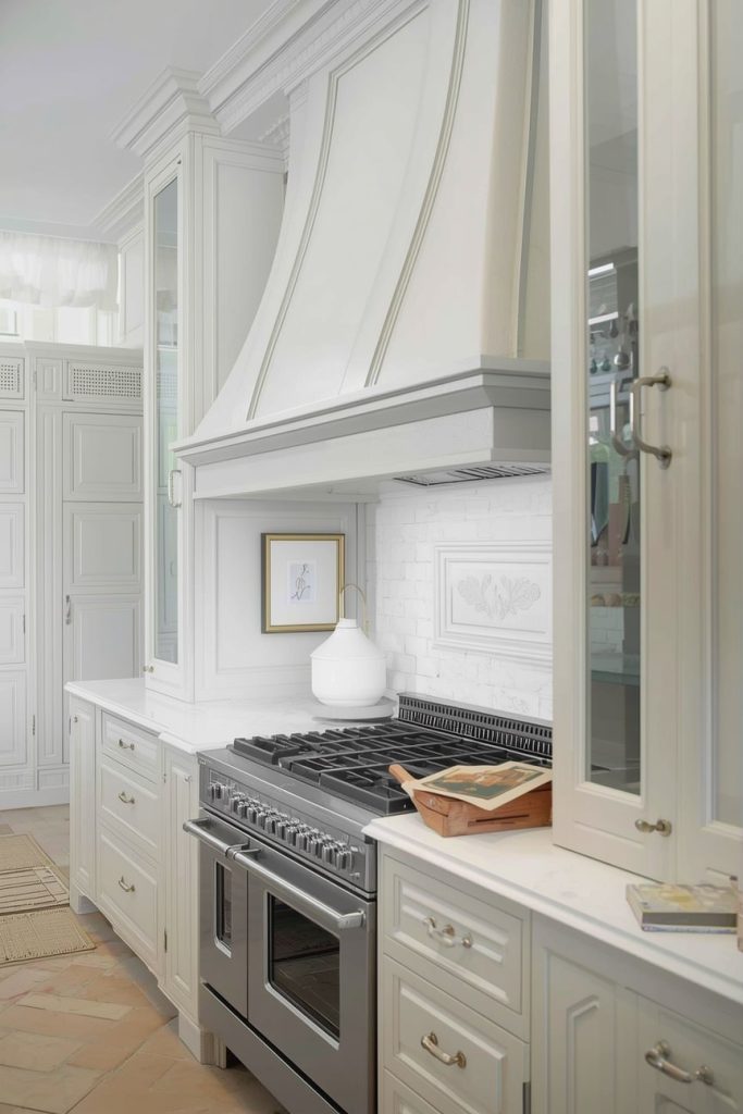 Classic French Country Kitchen with Elegant Range Hoods