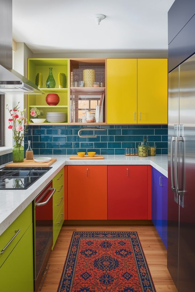  Colorful Indian Kitchen Decor with Vibrant Accents