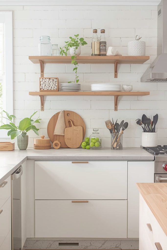 Concrete and Wood Kitchen Design