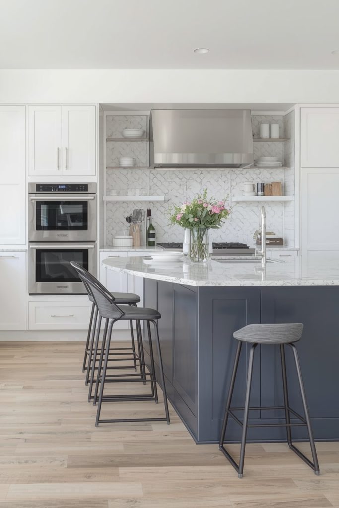 Elevated Kitchen Platform with Seating