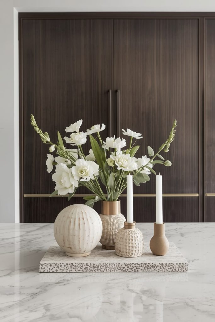 Fresh Flowers for a Classic, Timeless Centerpiece