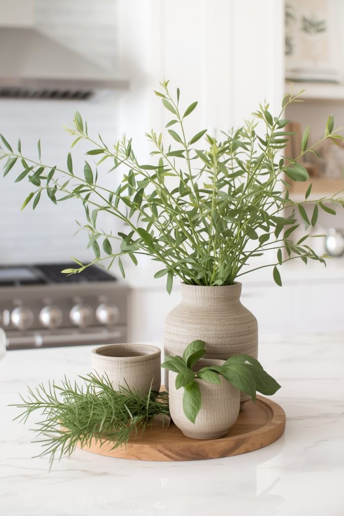 Fresh Greenery for an Airy, Natural Look