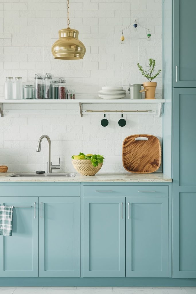 Funky Kitchen Makeover With Budget-Friendly Updates-min