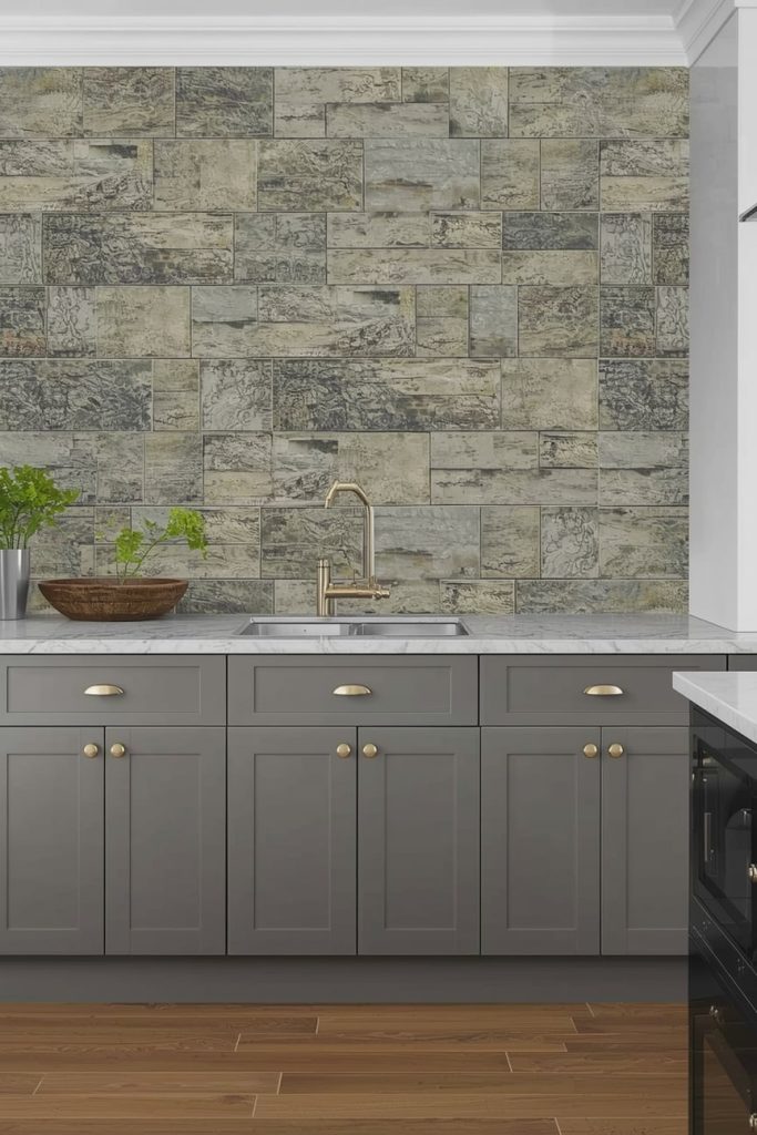 Kitchen Backsplash Wallpaper as a Stylish Alternative