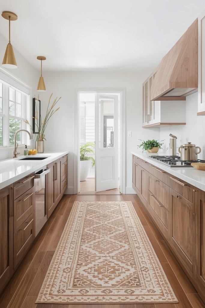 Kitchen Rugs for Island and Dining Zones