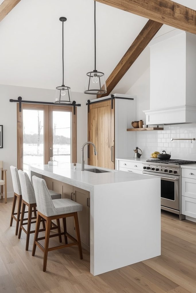 Loft-Style Barn Kitchen Ideas-min