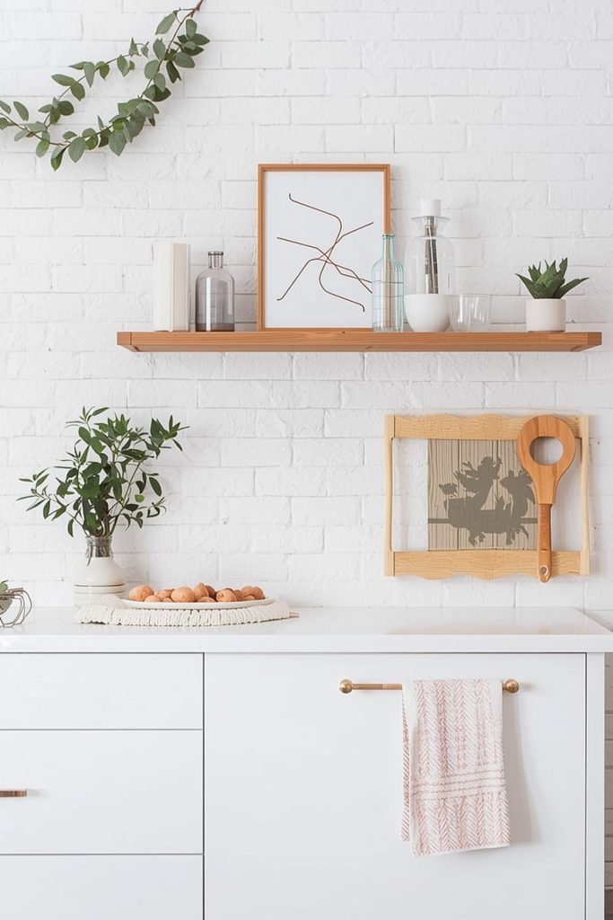Minimal Kitchen Wall Decor for a Clean Look