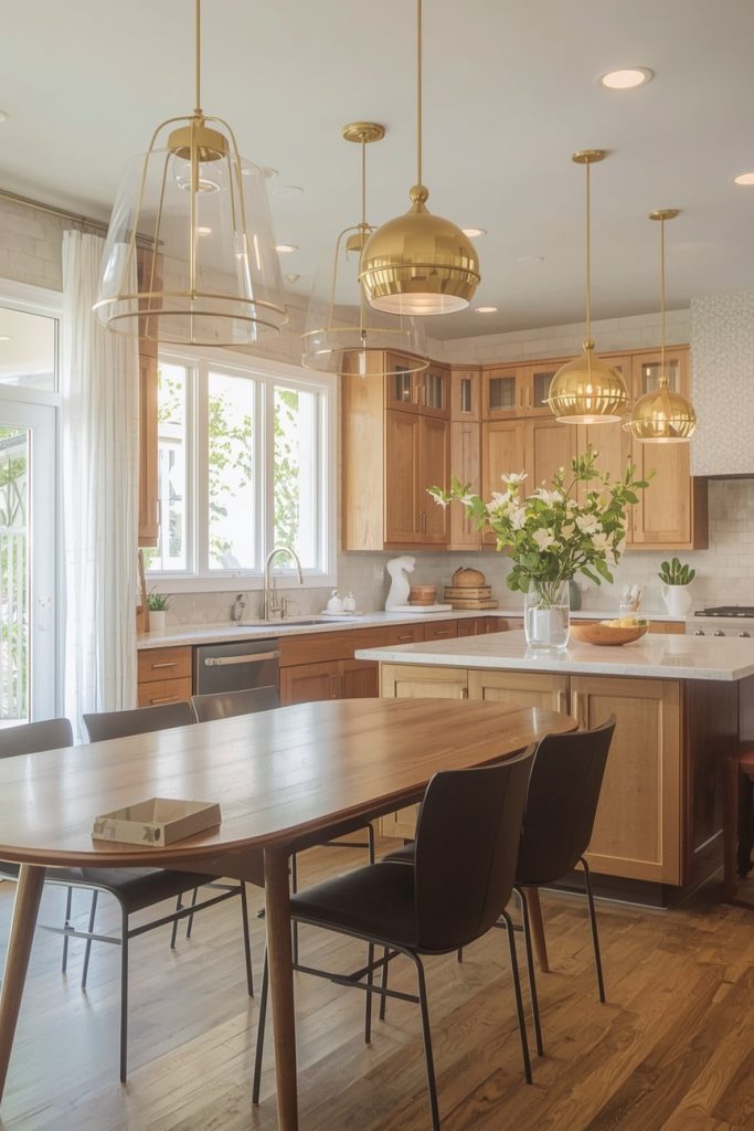 Minimalist Cabinetry Design for Midcentury Elegance