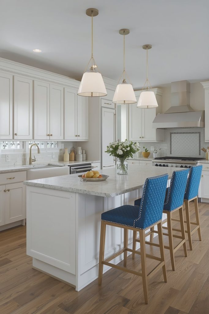 Minimalist Peninsula Kitchen Design