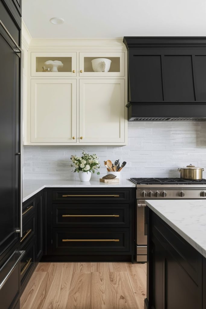 Monochrome Flooring That Grounds the Space