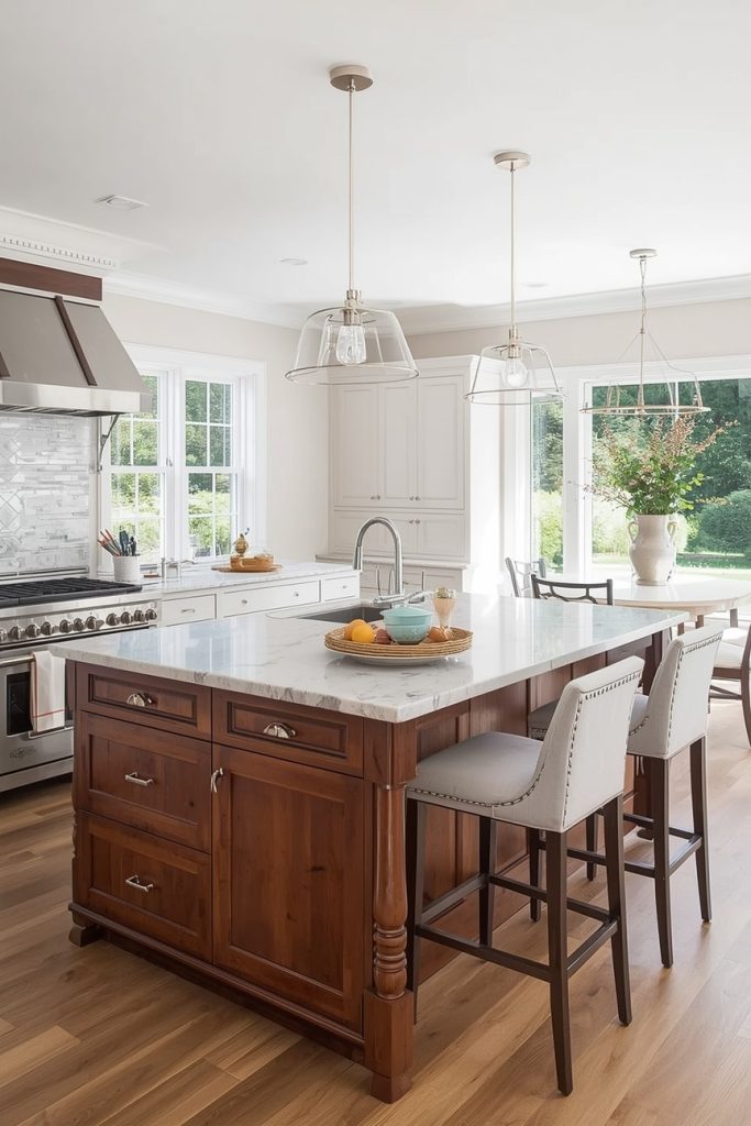 Multi-Level Double Islands