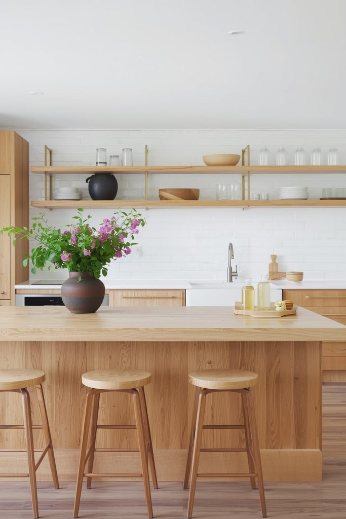 Natural Wood for Warmth and Organic Character