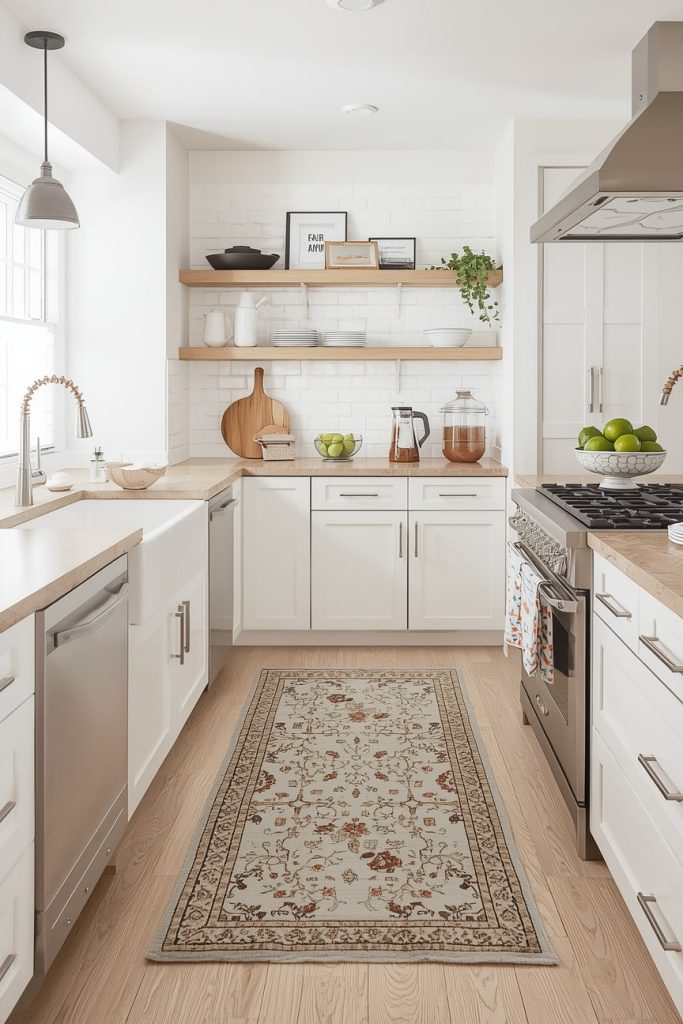 Neutral Kitchen Rug Ideas for Timeless Style