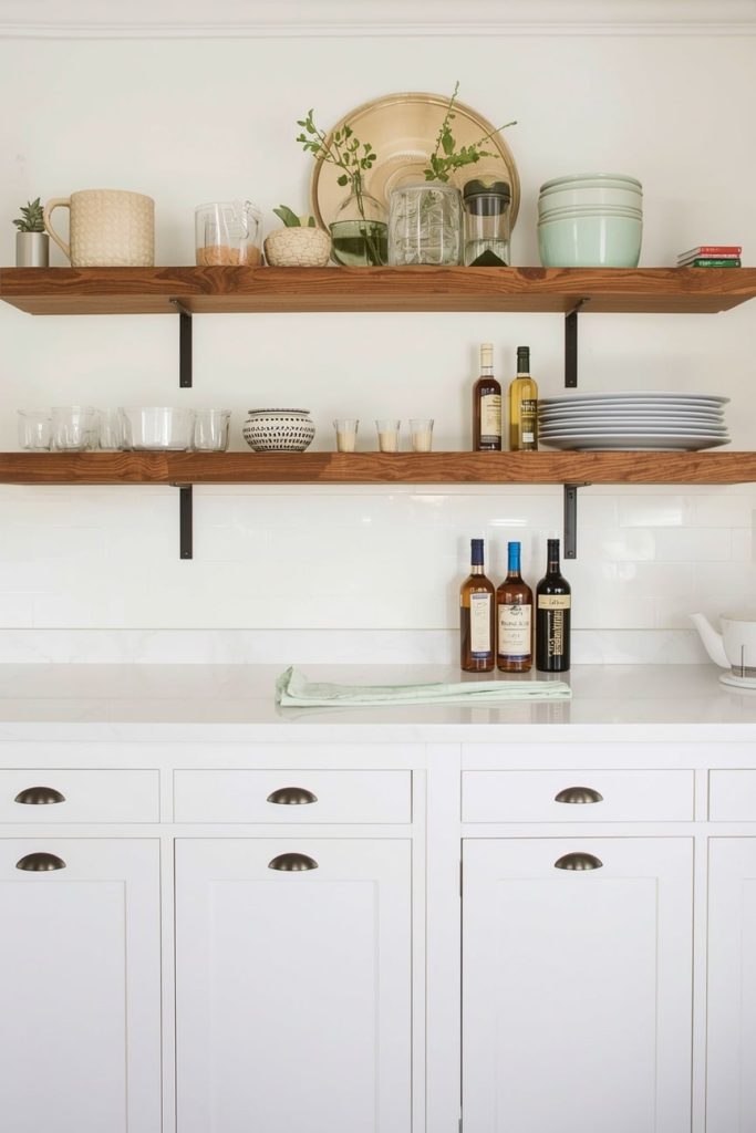 Open Shelving for Small Kitchens