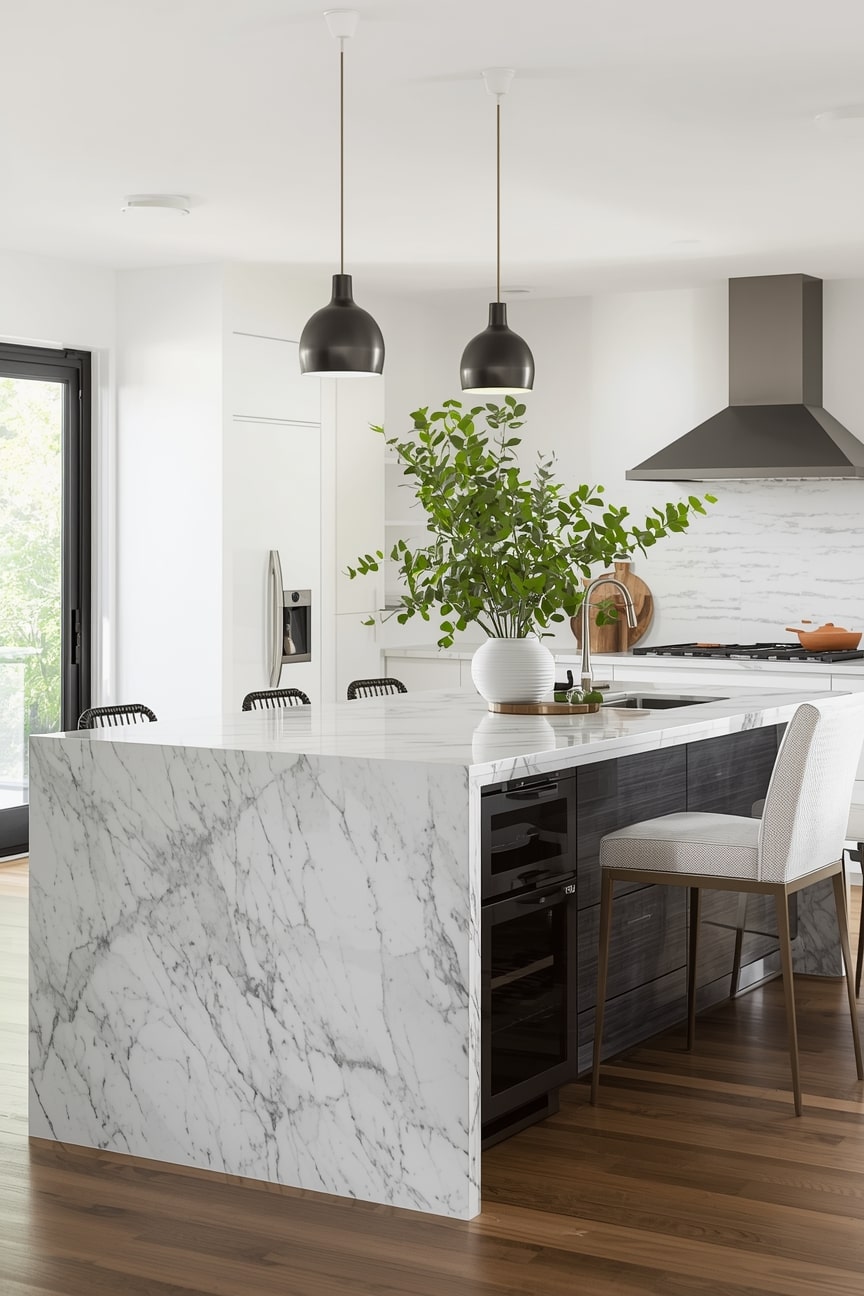 Peninsula Kitchen Island Extension for Open-Concept Homes-min