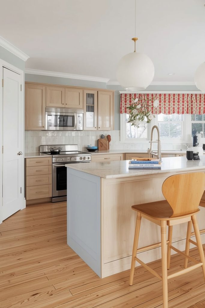 Peninsula Kitchen for Casual Dining