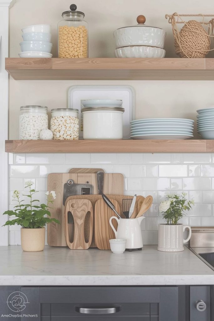 Plant Decor for Fresh and Aesthetic Kitchen Counters