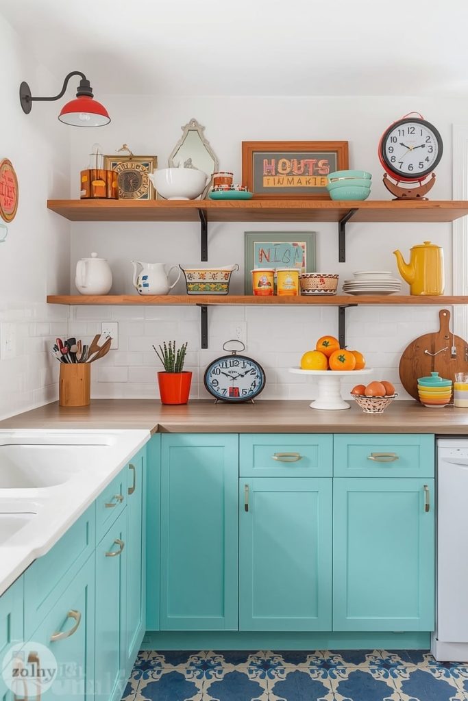 Playful Kitchen Decor With Quirky Accessories