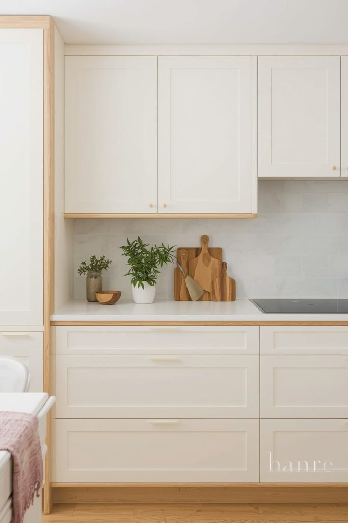 Rustic Modern Kitchen with Wooden Accents