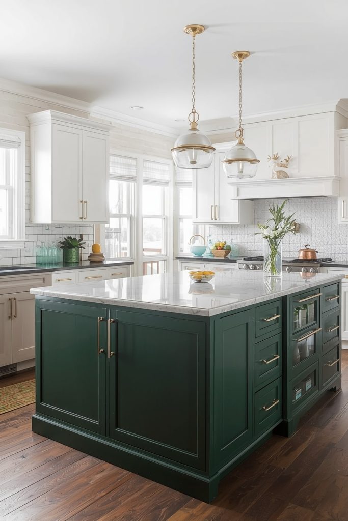 Sage Green Kitchens for a Calm, Airy Feel