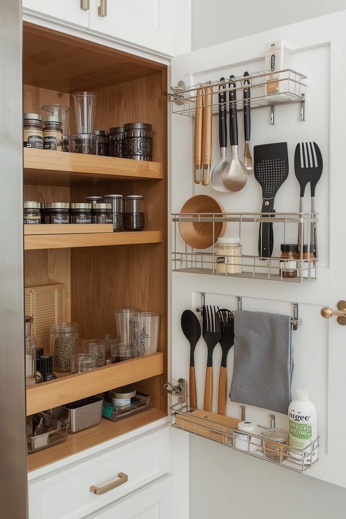 Small Kitchen Cabinet Storage Hacks