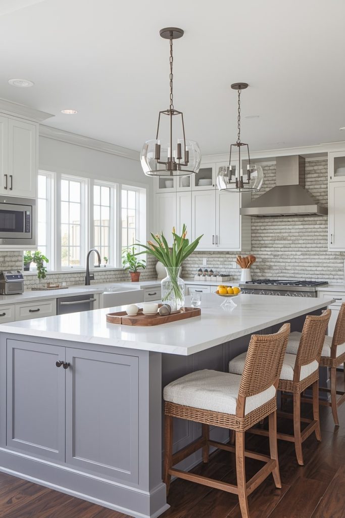 Small Kitchen Peninsula for Space-Saving Design