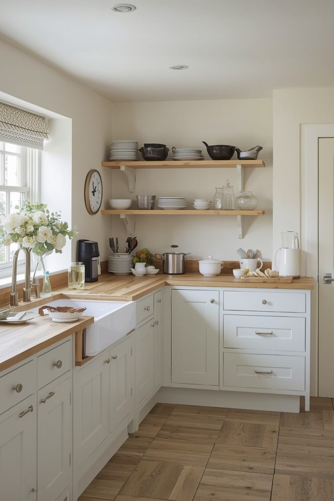 Stone Flooring for an Authentic English Kitchen Look